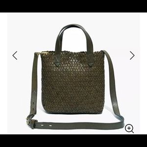 Madewell Transport Crossbody: Woven Leather